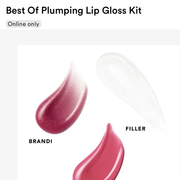 Buxom Best of Plumping Mini Lip Kit - Pink and Silver - Picture 2 of 2